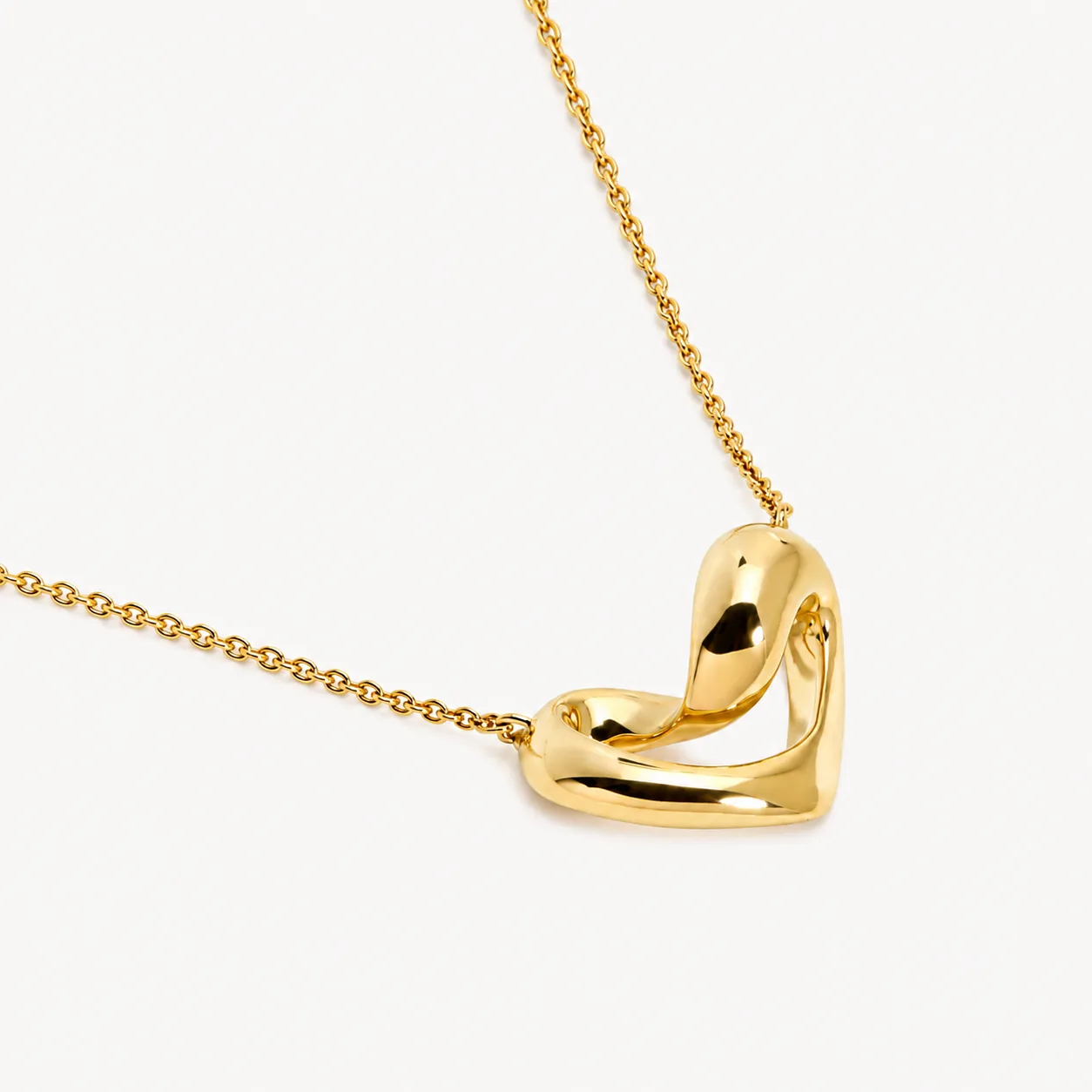 Infinity Heart Chain Necklace