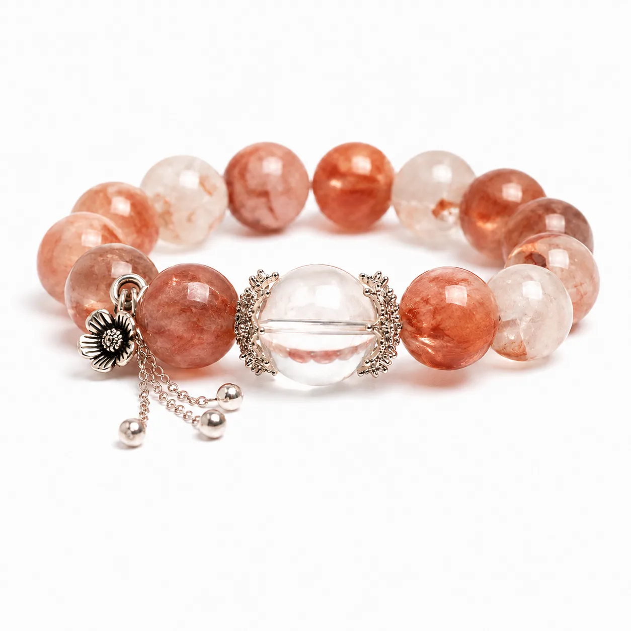 Hematoid Quartz Serenity Bracelet