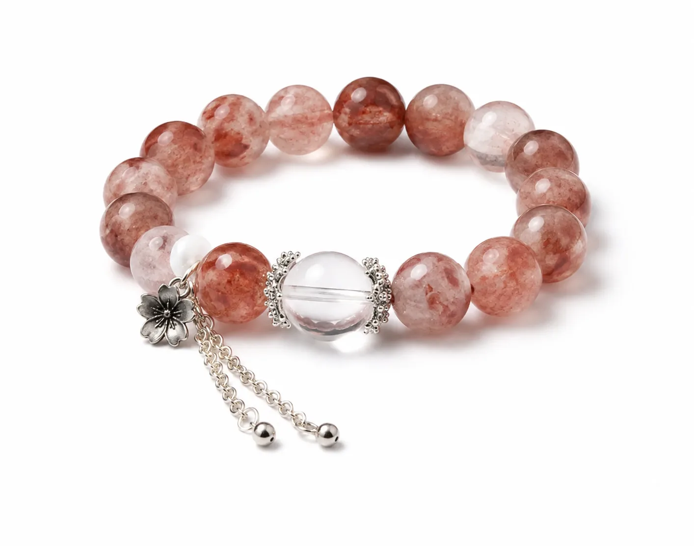 Hematoid Quartz Serenity Bracelet